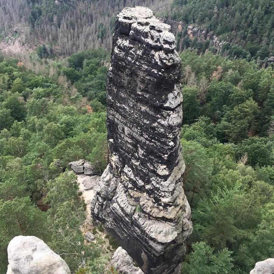 Bergblick Apartment SäChsische Schweiz เซบนิทซ์ ภายนอก รูปภาพ